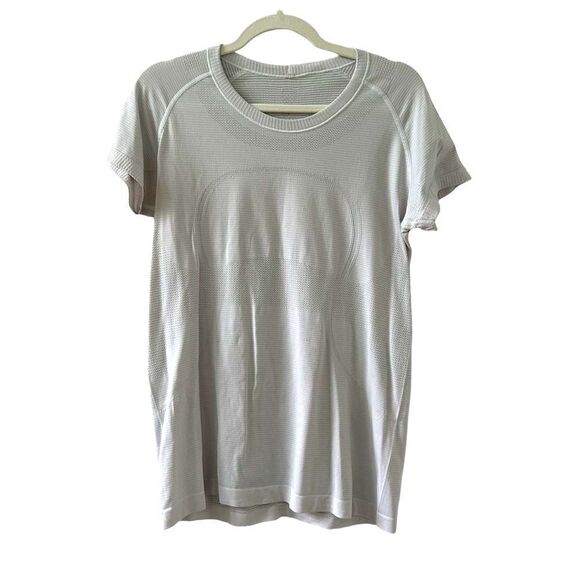 Lululemon Swiftly Tech Short Sleeve Shirt Women’s Gray Size 12 - Picture 1 of 5